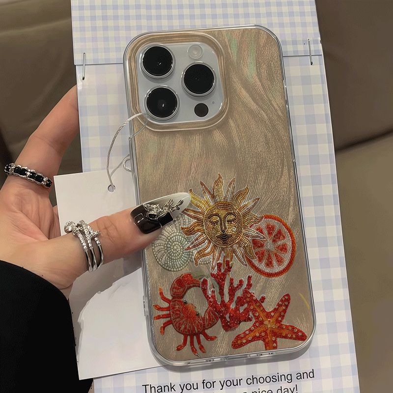 Xiaomi Redmi Note 13 - Camera Protection Crab and starfish Ice