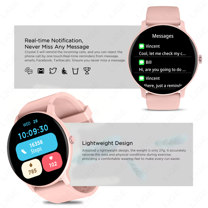 2026 Smart Watch Women Health  - Breath Rate Monitor recension och pris