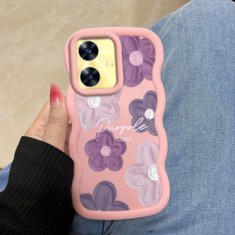 Realme C55 Pink and purple flo - Realme Note 50 recension och pris