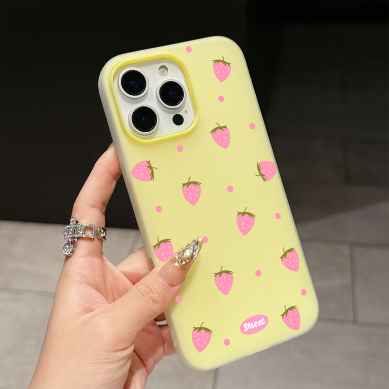 Sweet Pink Strawberry Pattern  - Samsung Galaxy S25 recension och pris