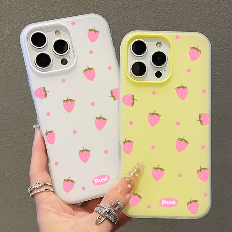 Sweet Pink Strawberry Pattern  - Samsung Galaxy S25 recension och pris