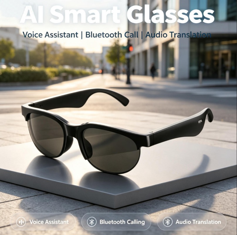 Smart Bluetooth Glasses TAC Po - Smart Glasses Lens recension och pris