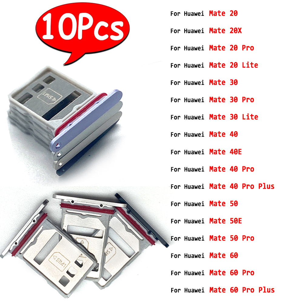 10Pcs，SIM Card Holder Tray Slo - Huawei Mate 60 recension och pris