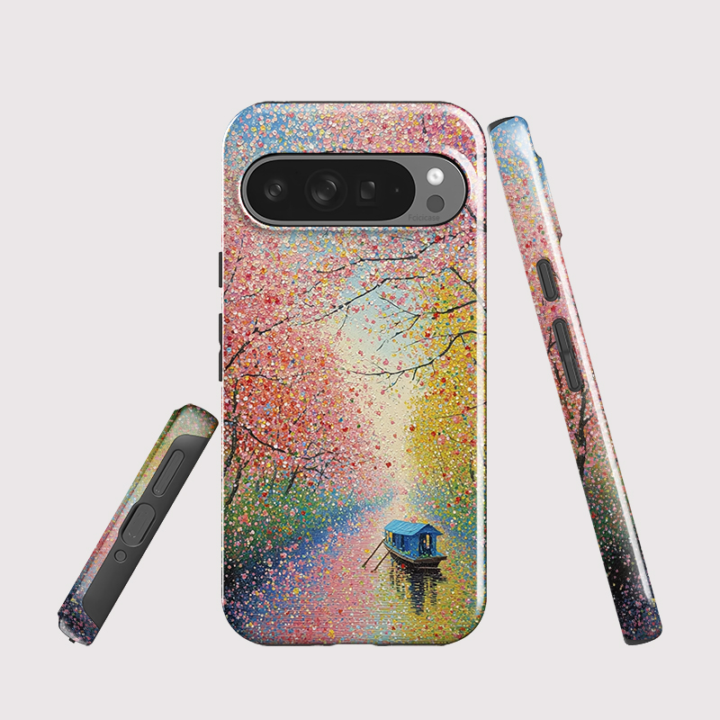 Fcicicase Colorful Tree Boat P - Google Pixel 8A recension och pris