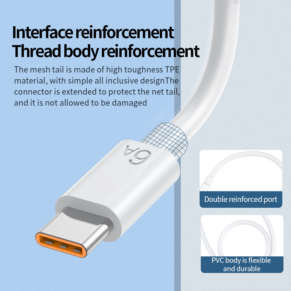 66W 6A USB A to Type C Fast Ch - Huawei Mate 60 recension och pris