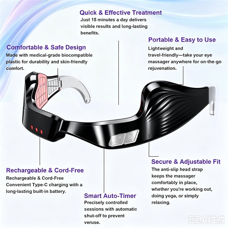 AA20-Under Eye Red Light Thera - Light Therapy Glasses recension och pris