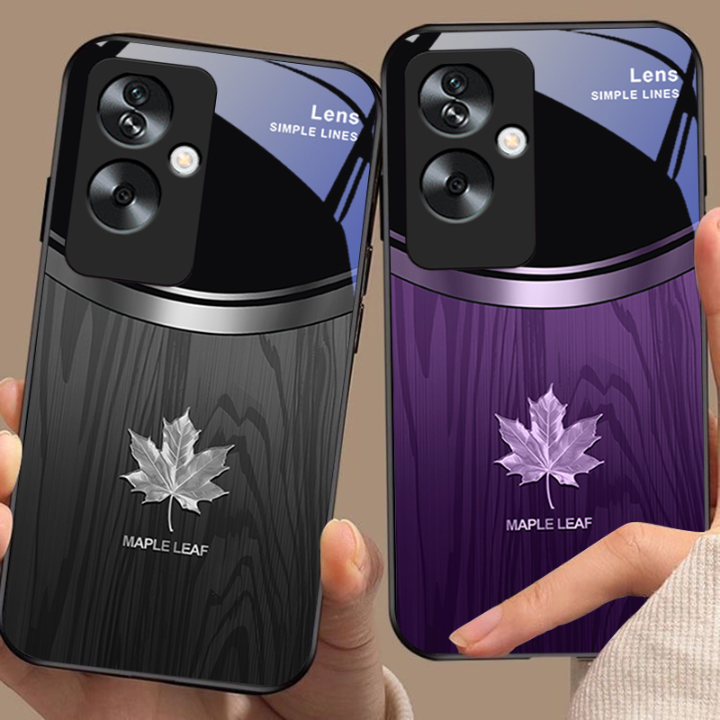 Wood Grain Maple Leaf For Oppo - Realme Note 50 recension och pris